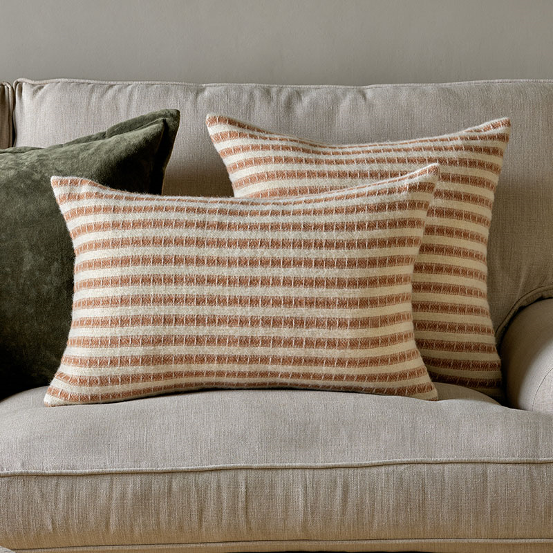 Sanval Wool Cushion Cover, 40 x 60cm, Rust-0