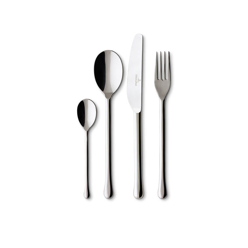 Udine 30 Piece Cutlery Set, Stainless Steel-0