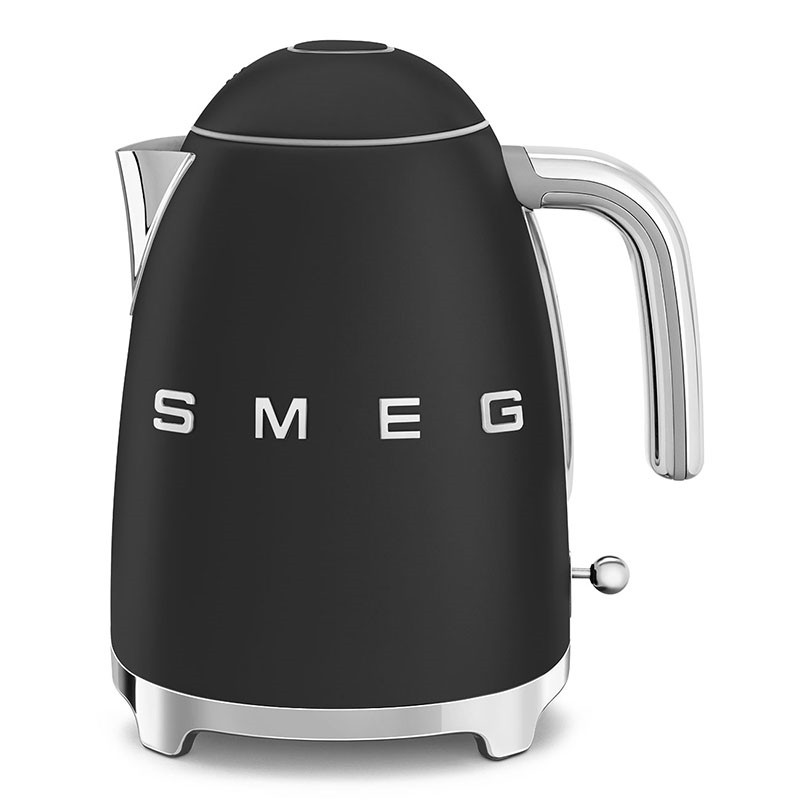 Retro Style Kettle, 1.7L, Matte Black-0