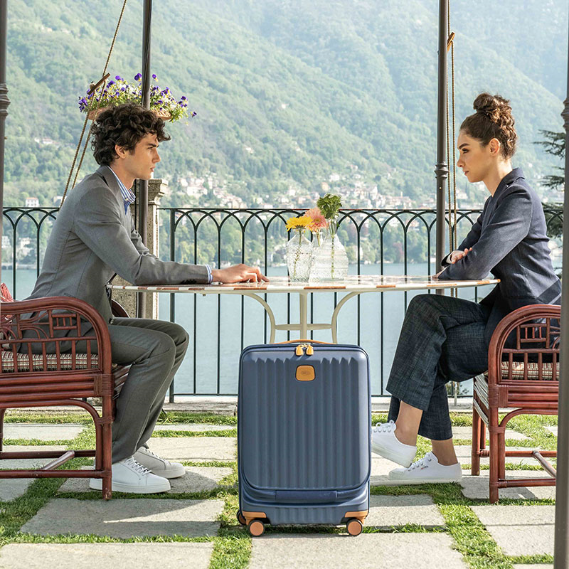 Capri Expandable Suitcase, H78 x W53 x 29cm, Blue-4