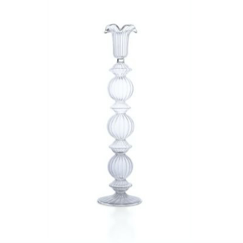 Horus Candlestick, H29cm, Clear-0