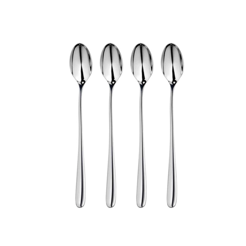 Arden Bright Long Handled Spoon, Set of 4-0