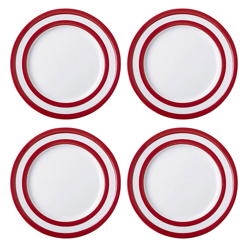 Set of 4 Breakfast Plates, D22.5cm-2