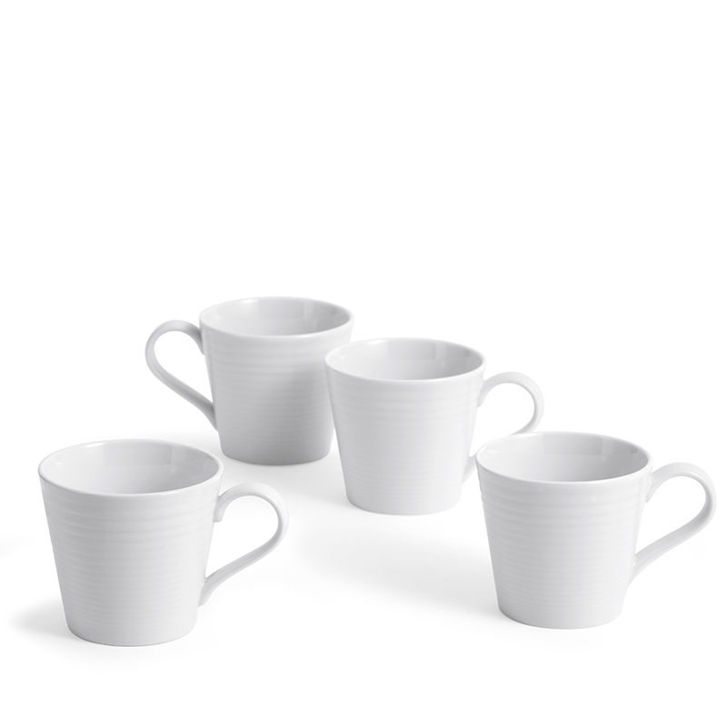 Gordon Ramsay Maze Set of 4 Mugs, 400ml, White-0