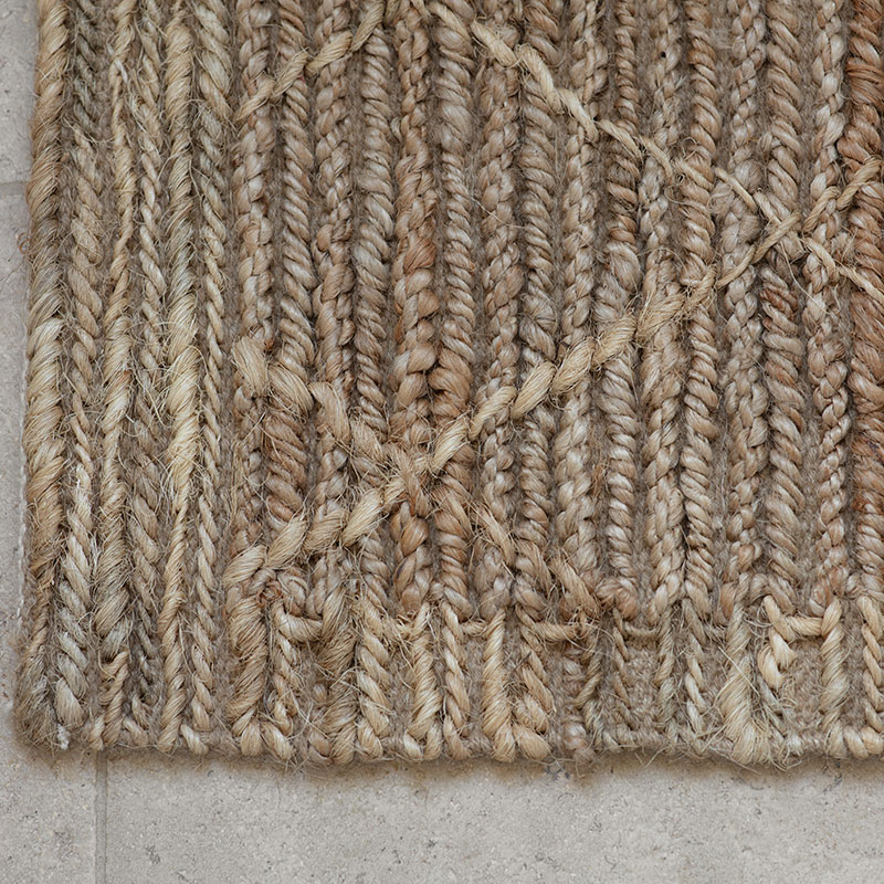 Vandi Jute Doormat, 60 x 90cm, Natural-2