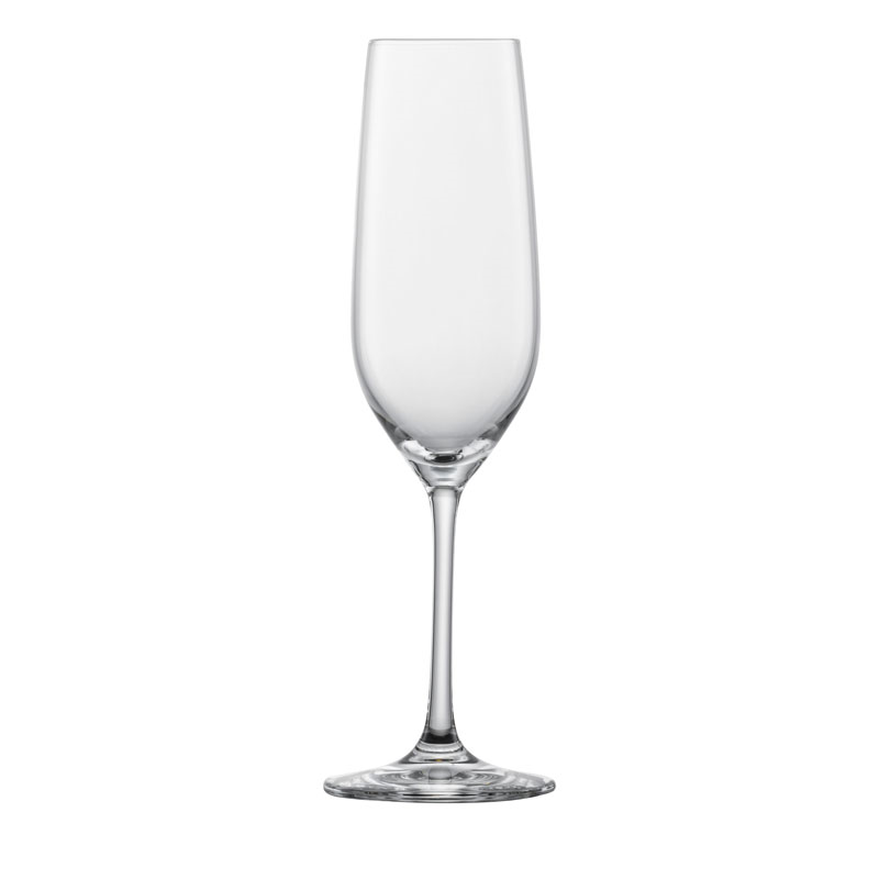 Forte Set of 4 Champagne Flute, 230ml, Clear-0