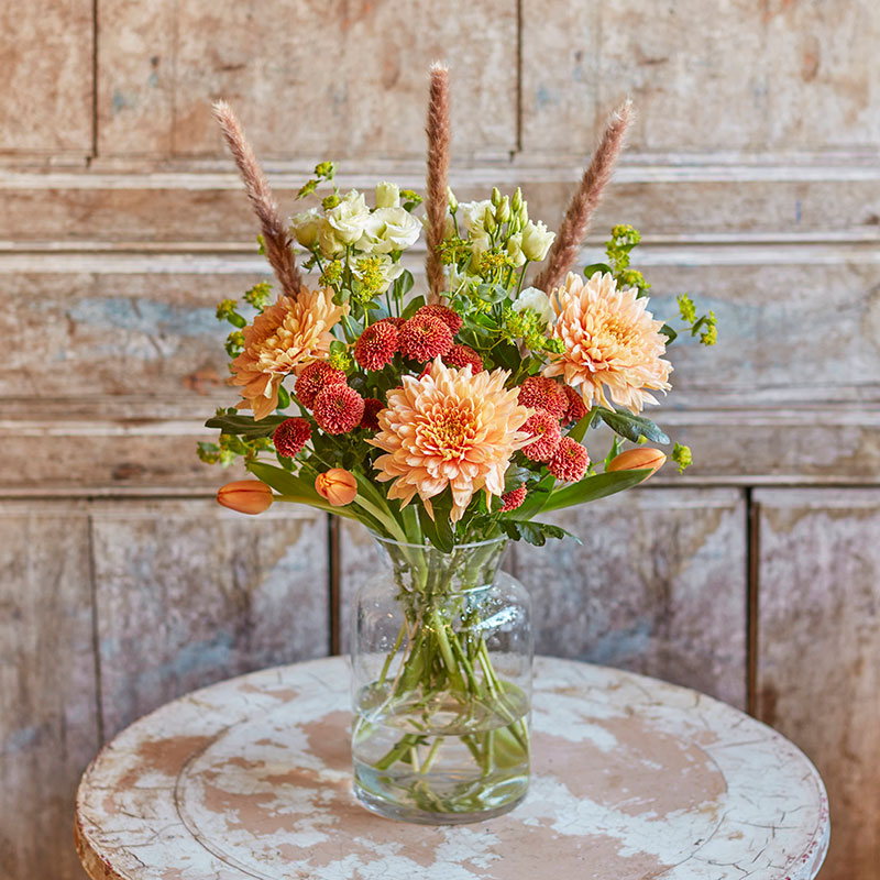 Classic 6 Month Flower Subscription and Bespoke Vase-0