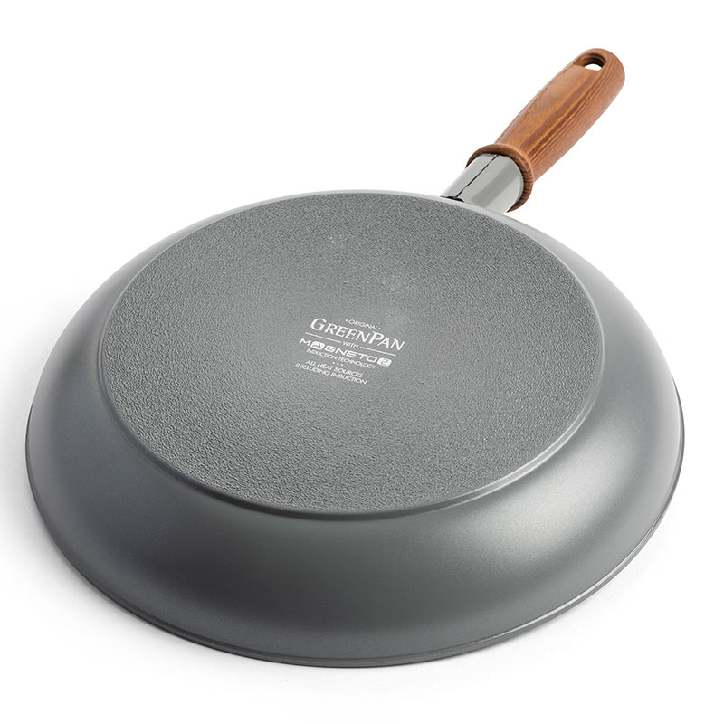 Mayflower Pro Non-Stick Open Frying Pan, 30cm, Charcoal Grey-3