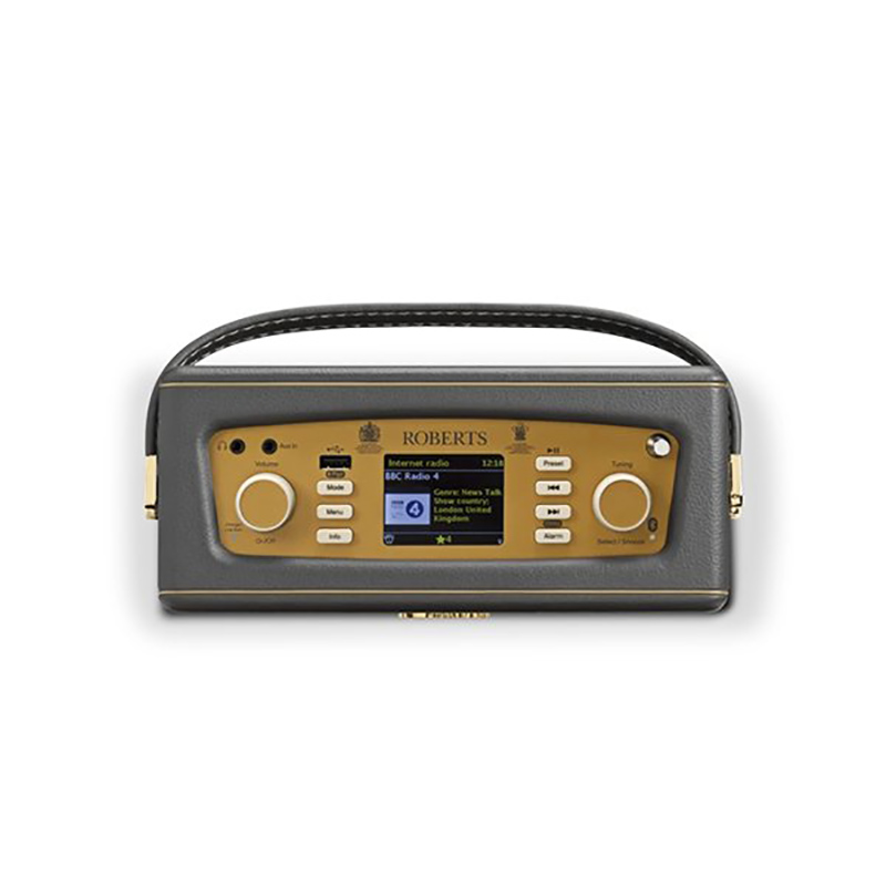 iStream 3L Revival Smart Radio, Charcoal Grey-2