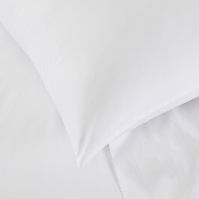 Savoy - 400 Thread Count Egyptian Cotton Standard pillowcase, 50 x 75cm, White-1