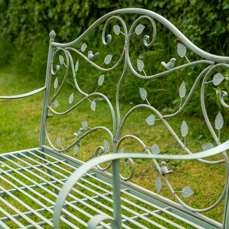 Woodland Woodland Bench, Green, Green-1