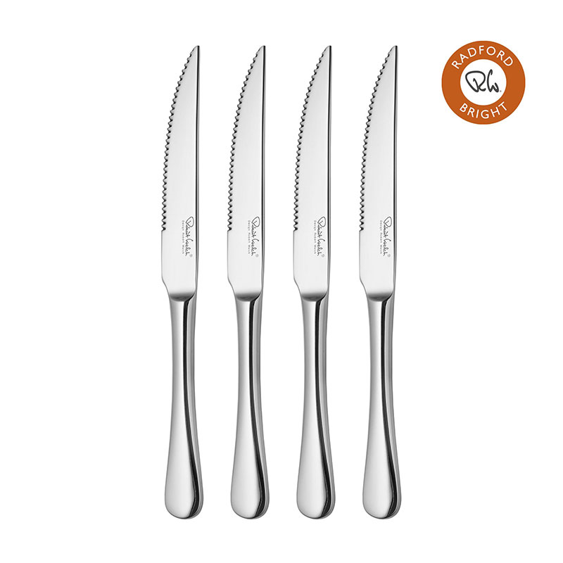 Radford Set of 4 Steak Knives, Stainless Steel-4