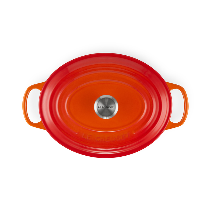 Signature Cast Iron Oval casserole, 29cm - 4.7 litre, Volcanic-1