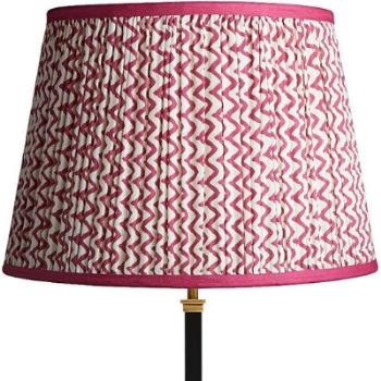 Straight empire Shade, 40cm, crimson chevrons-0