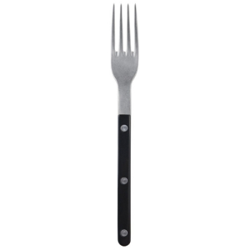 Bistrot Vintage Dinner Fork, L22cm, Black-0