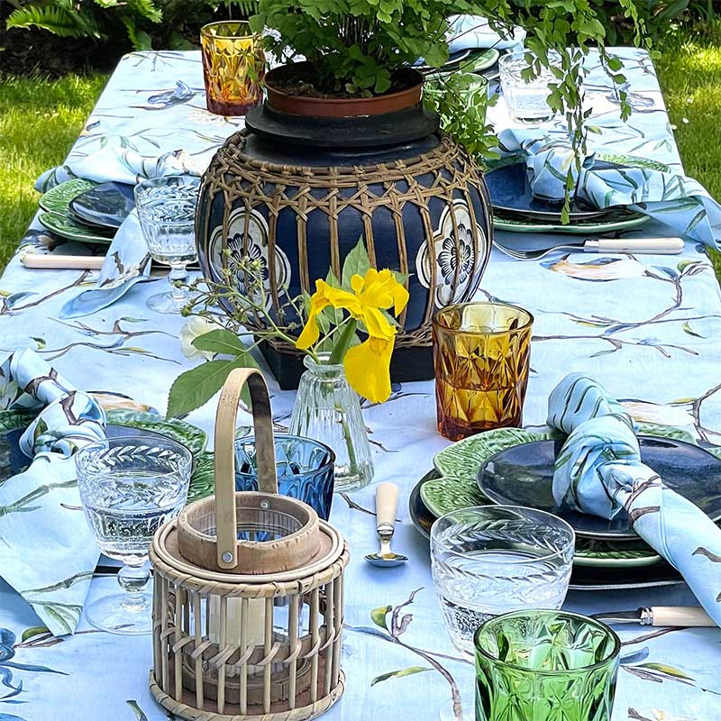 Portobello Cotton Tablecloth, 170 x 350cm-0