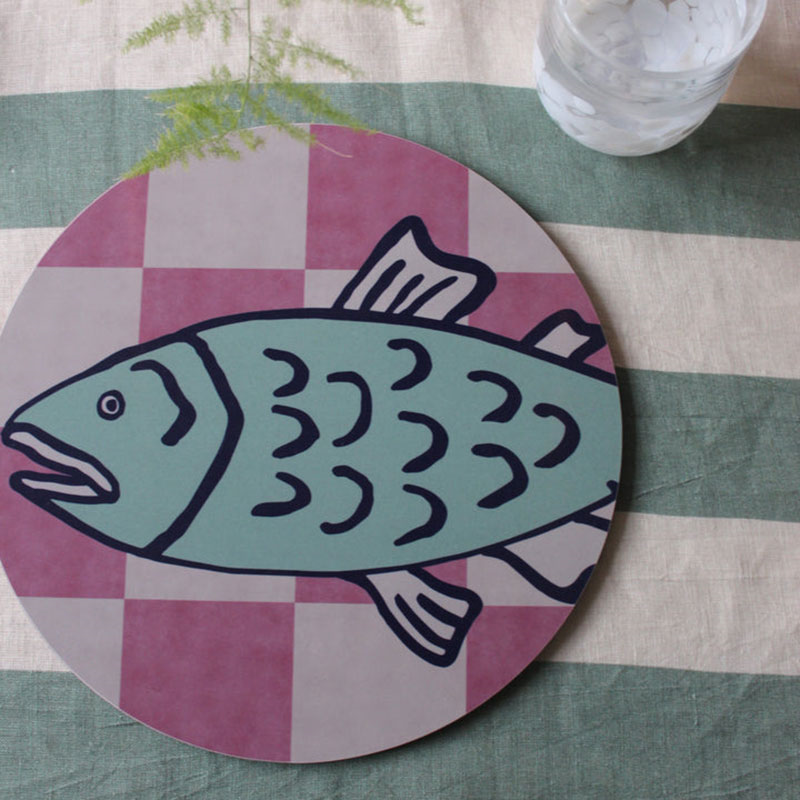 Poisson Placemat, D28cm-0