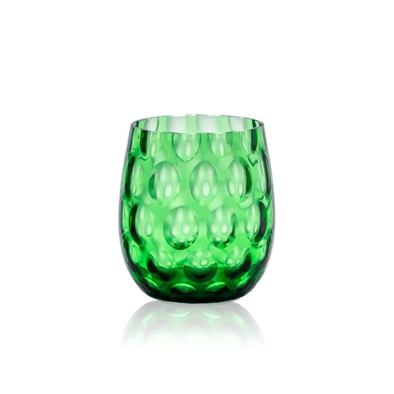 Kugel Set of 2 Tumblers, 250ml, Dark Green-0