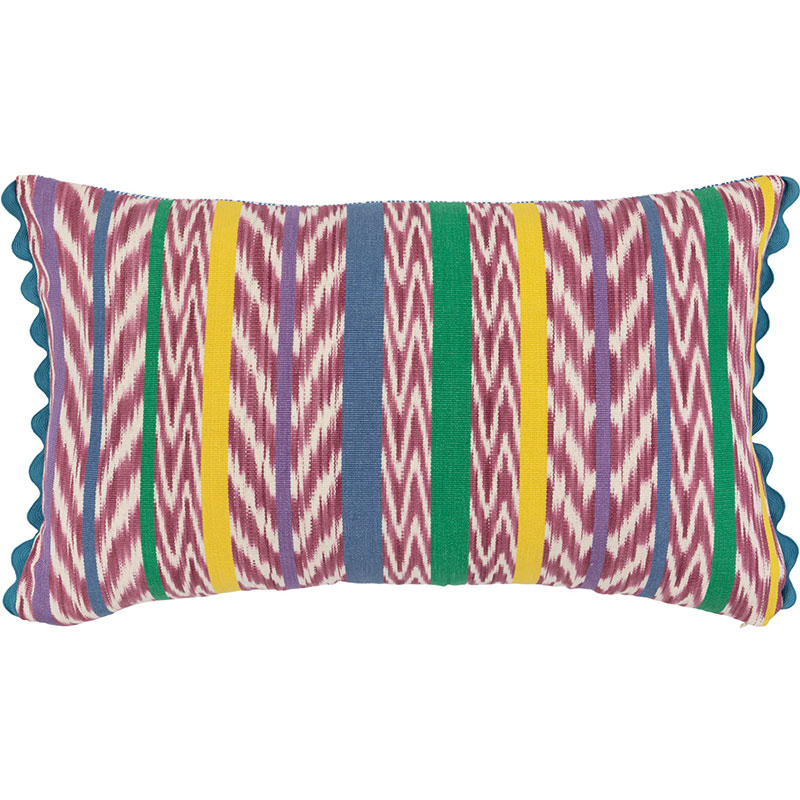 Gloria Cushion, 42 x 70cm, Lilac Multi-1