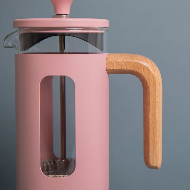 Pisa Cafetiere 3 Cup, Pink-1