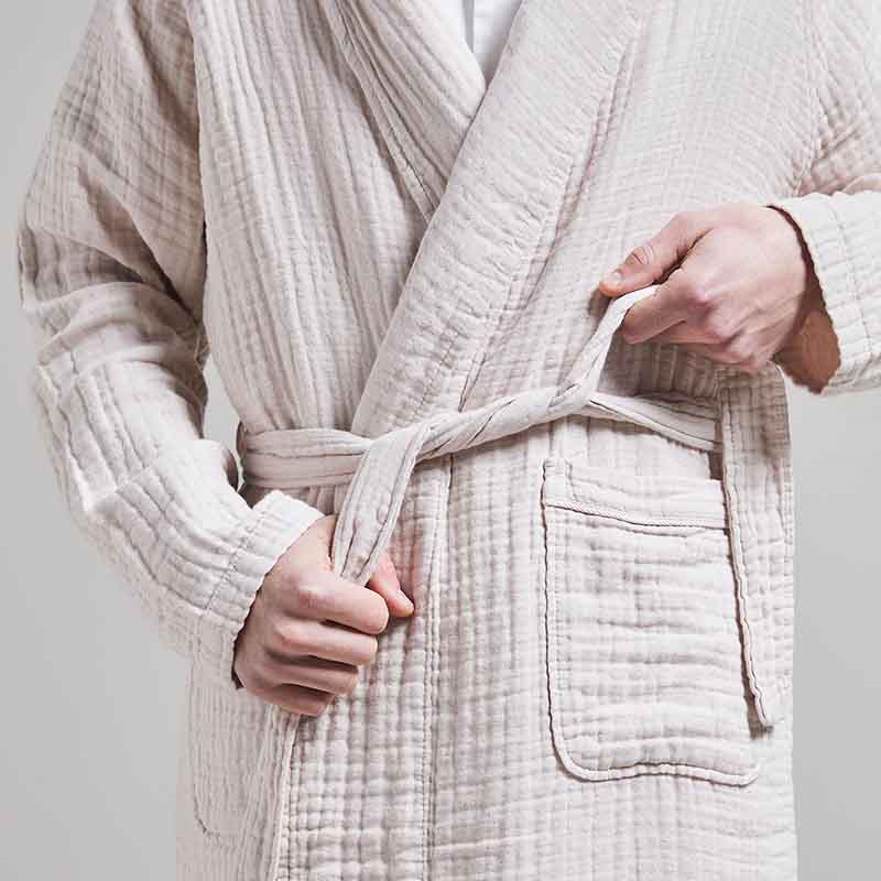 The Dream Cotton Robe, Extra Extra Large, Rose-2