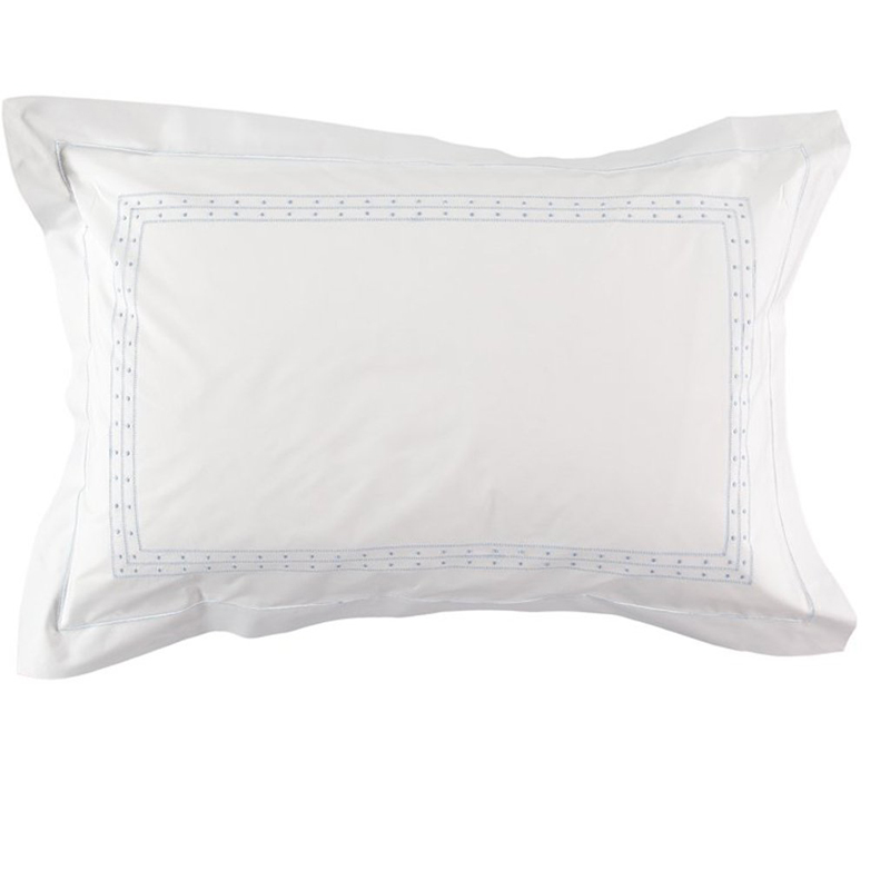 Matilda Pillowcase, Super King, Blue-2