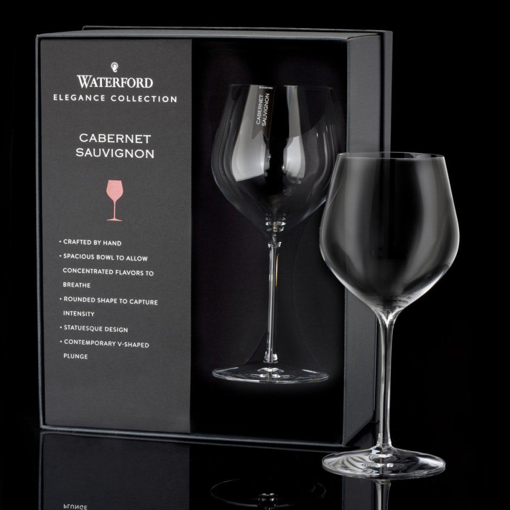 Elegance Collection Pair of cabernet glasses-2