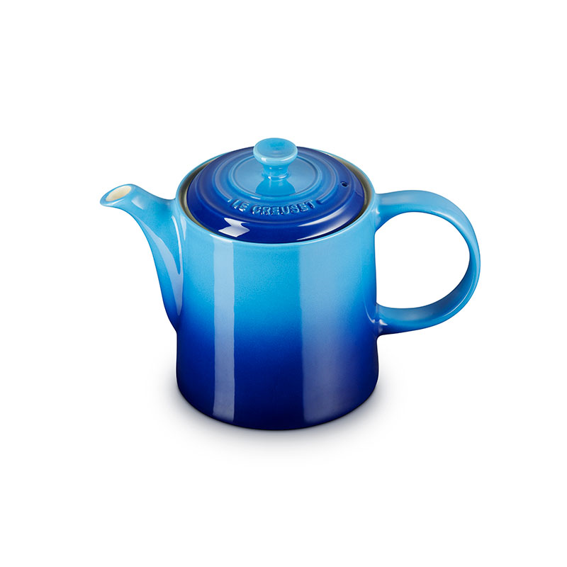 Stoneware Grand Teapot, 1.3L, Azure-1