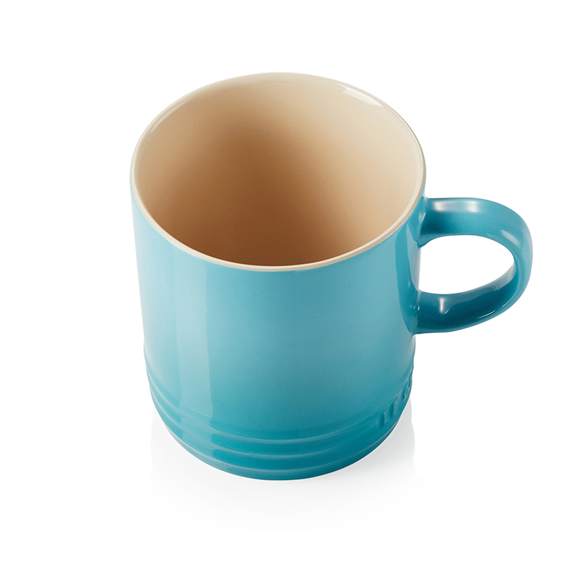 Stoneware Mug, 350ml, Teal-1