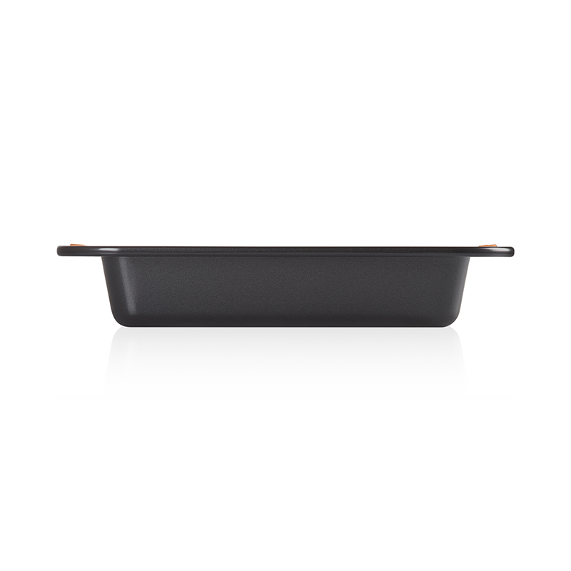 Bakeware Square cake tin, 23 x 4.5cm, Black-3