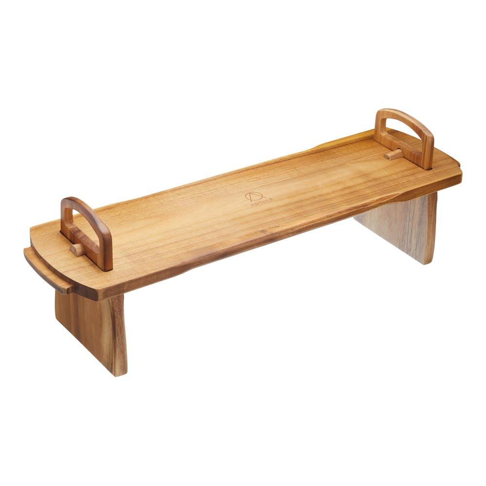 Antipasti platform platter, 52 x 15 x 17cm, Acacia Wood-1