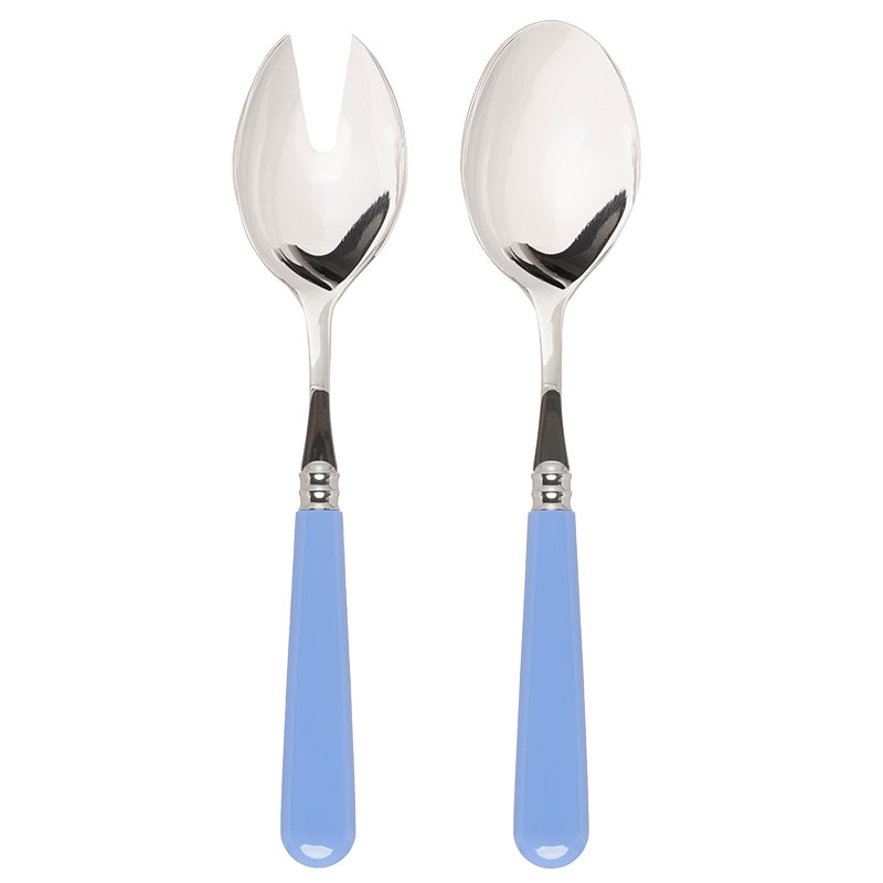 Salad Server Set, Sky Blue-0