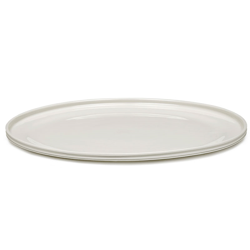 Dune Serving Plate, D33cm, Alabaster-2