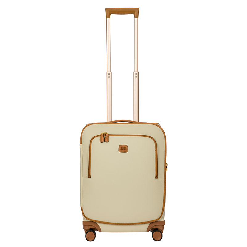 Firenze Carry-on Suitcase, H55 x L40 x W23cm, Cream-1