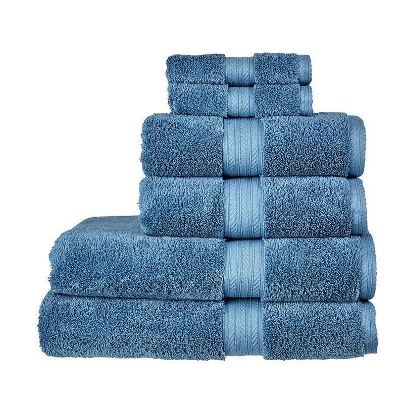 Renaissance Hand Towel, Denim-0