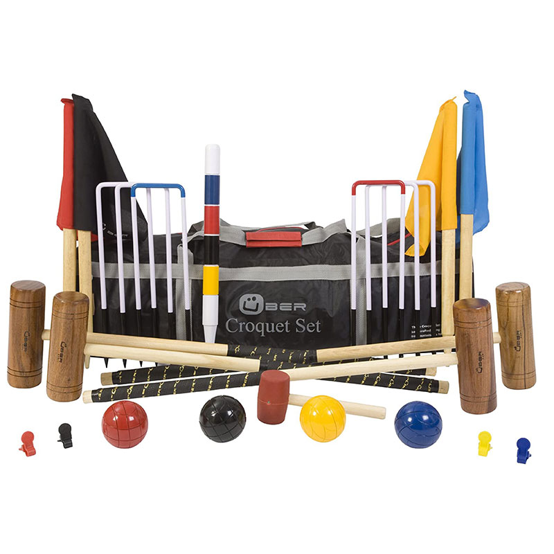 Garden 6 Player Croquet Set with Nylon Bag-1