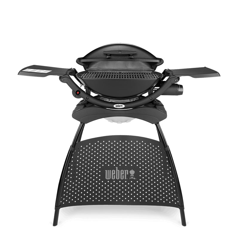 Q2200 Gas barbecue with stand, Black-2