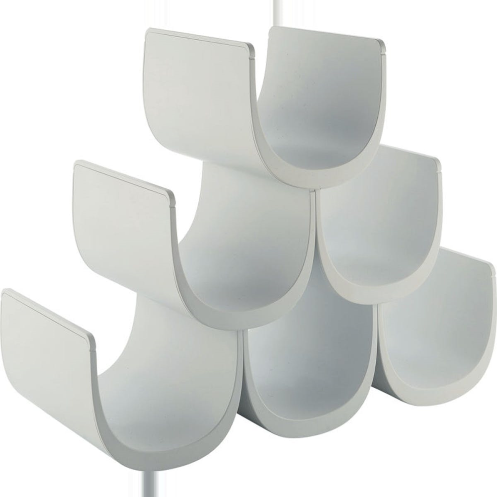 Noe' by Giulio Iacchetti Modular bottle holder, White-0