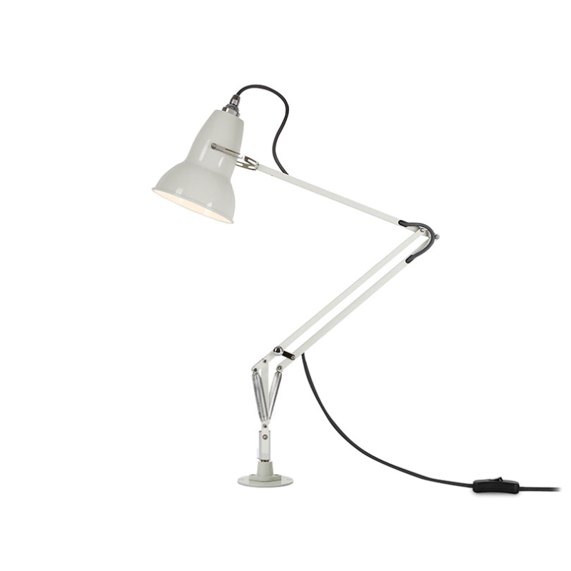 Original 1227 Desk Lamp with Desk Insert, Linen White-0