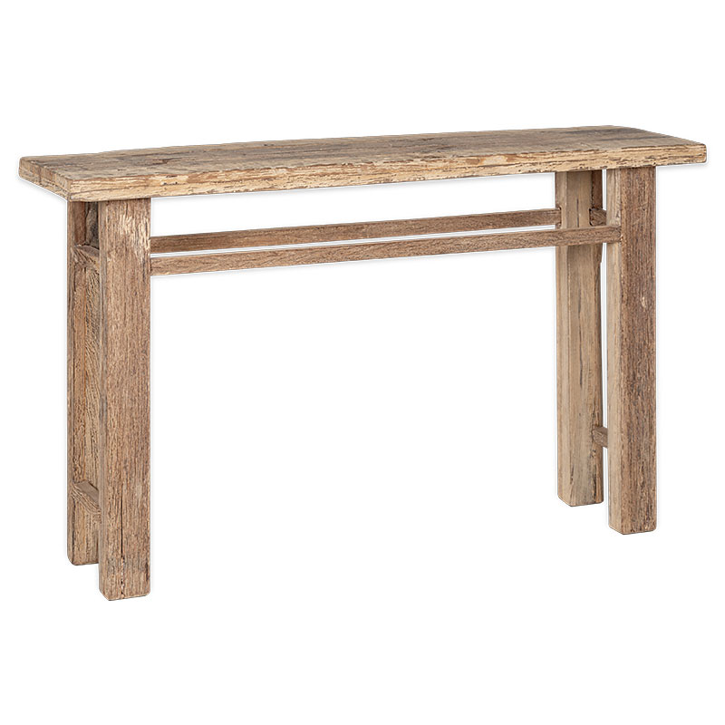 Ibo Reclaimed Wood Console Table, Natural-1