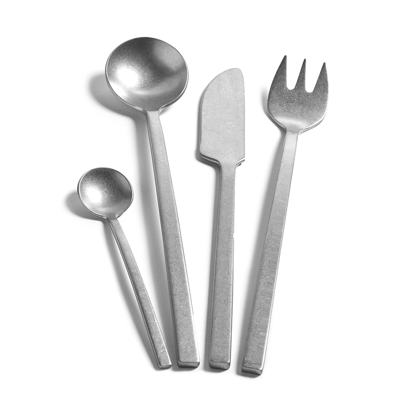 La Mère 24 Piece Cutlery Set, Mirror Stone-0