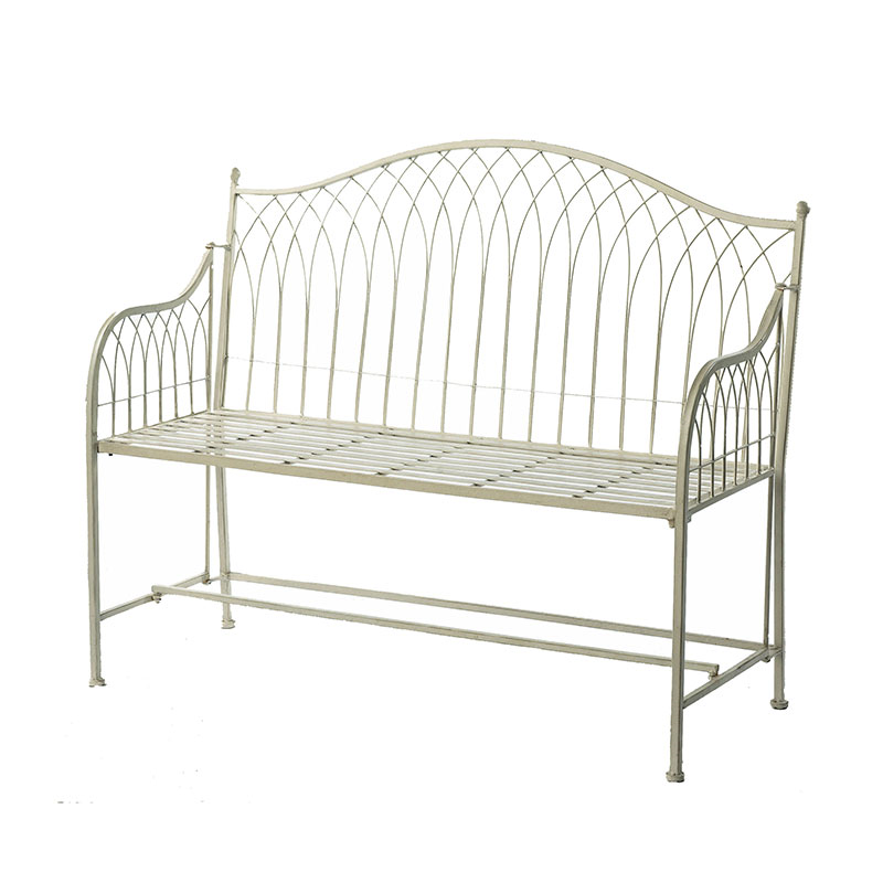 Hampton Bench, Cream-1