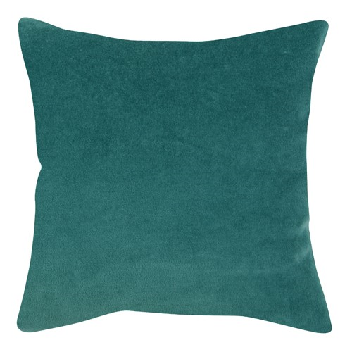 Elise Velvet Cushion, 45 x 45cm, Green/Grey-0