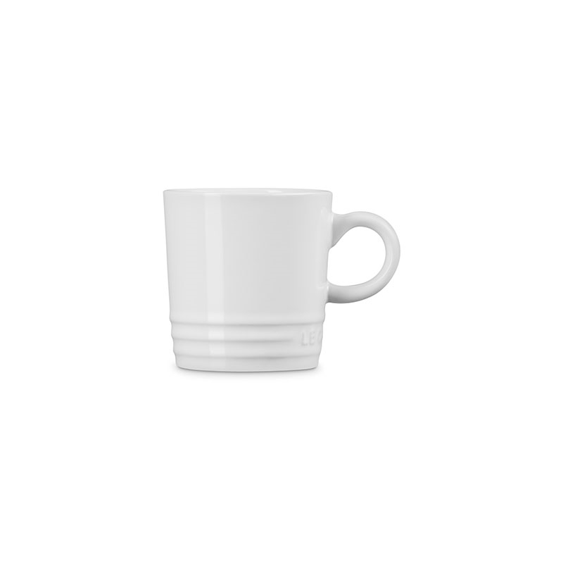 Stoneware Espresso Mug, 100ml, White-4