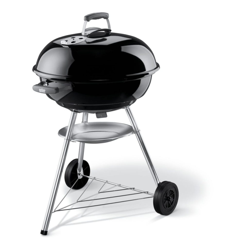 Classic Compact Charcoal Barbecue, 57cm, Black-1