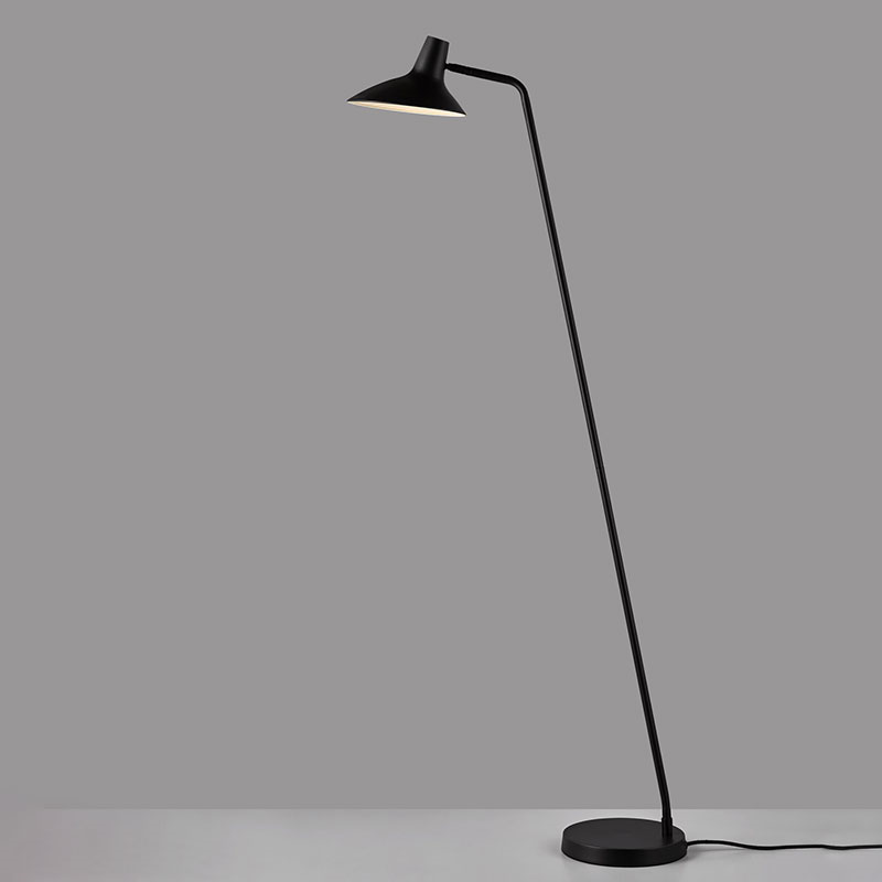 Darci Floor Lamp, H143cm, Black-1