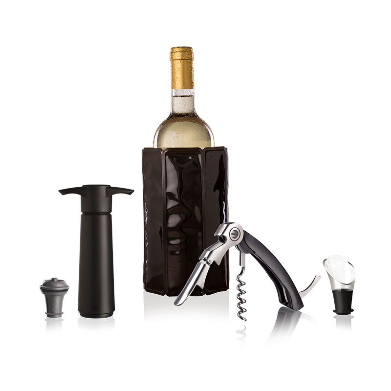 5 Piece Wine Original Set, Black-1