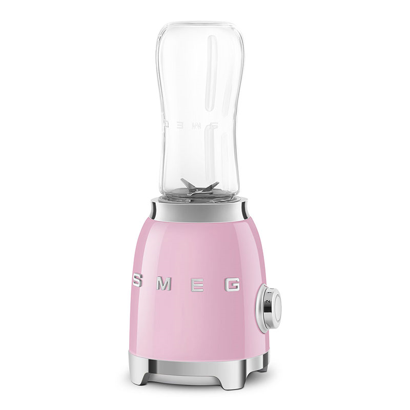 50's Style Mini Blender & Smoothie Maker, 600ml, Pink-4