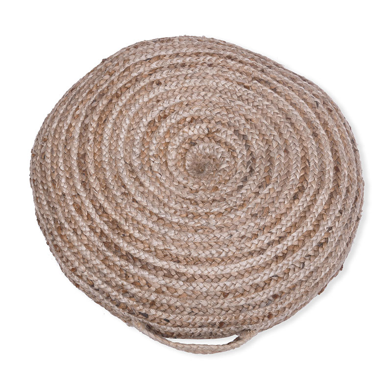 Cerney Floor Cushion, D60cm, Natural-1