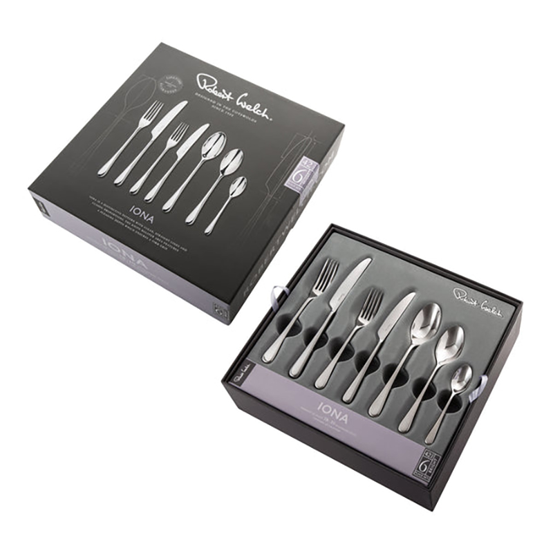 Iona Bright 42 piece cutlery set, Stainless Steel-2